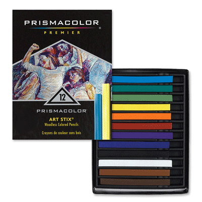 プリズマカラー アートスティックス ARTSTIX 12色セット